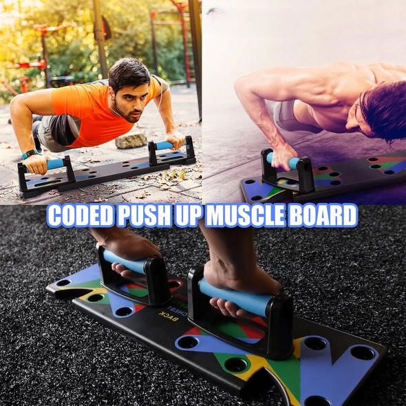 Color-Coded Push-Up Board