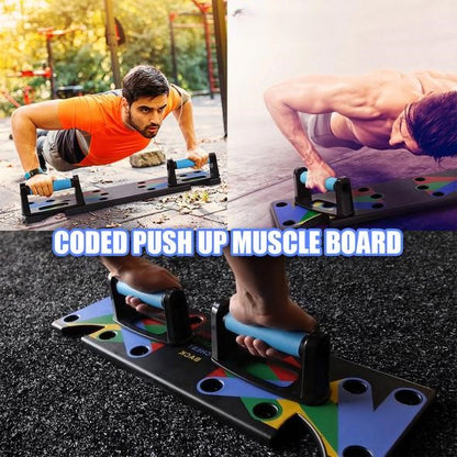 Color-Coded Push-Up Board