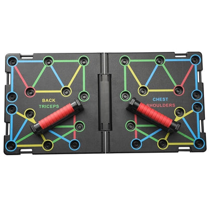 Color-Coded Push-Up Board