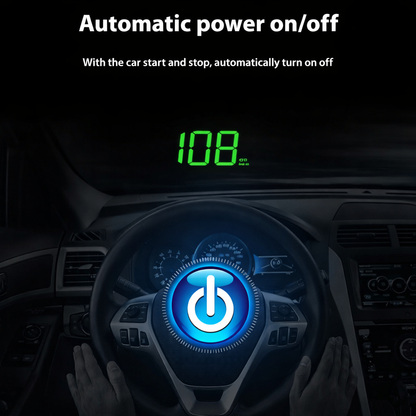 Car HUD GPS Velometer