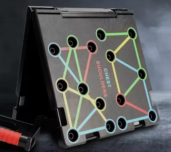 Color-Coded Push-Up Board