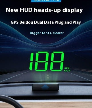 Car HUD GPS Velometer